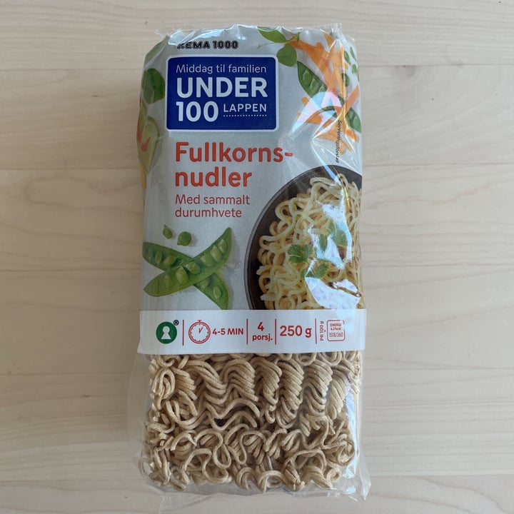 Rema 1000 Whole wheat Noodles Review abillion