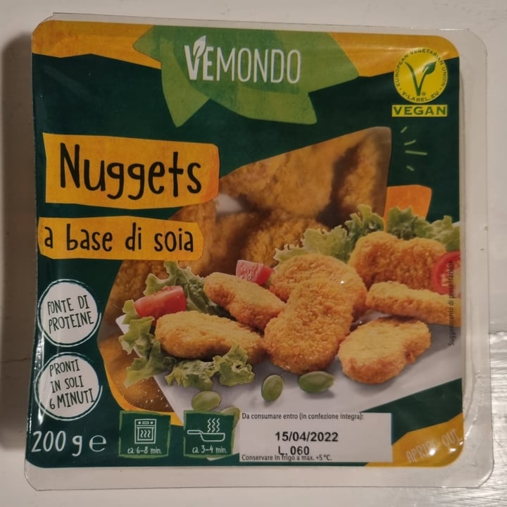 review photo of Vemondo Nuggets a Base di Soia shared by @mikysib on 18 Mar 2022 - review