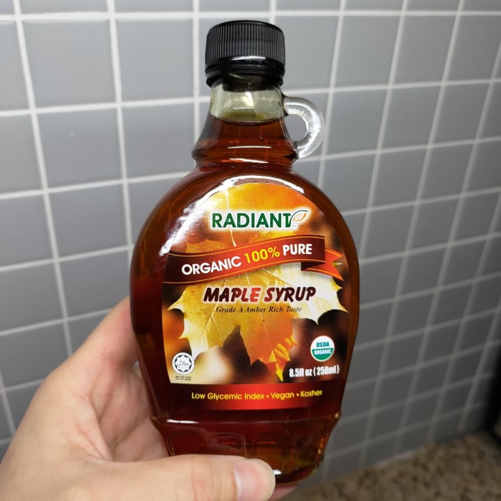 Radiant Whole Food Organic 100 Pure Maple Syrup Review abillion