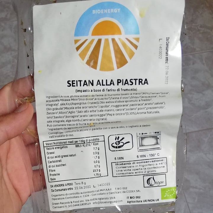 bioenergy Seitan Alla Piastra Review abillion