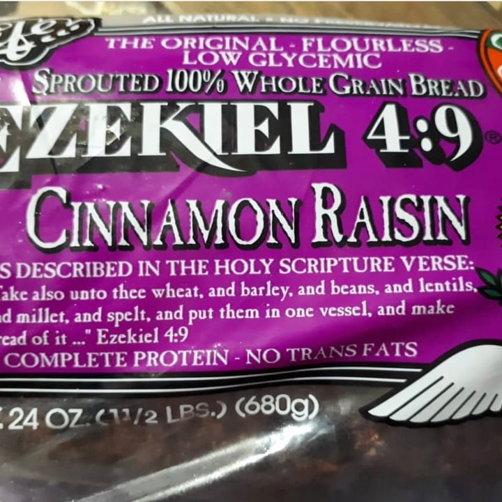 Ezekiel Ezekiel Sprouted Grain Bread Cinnamon Raisin Review abillion