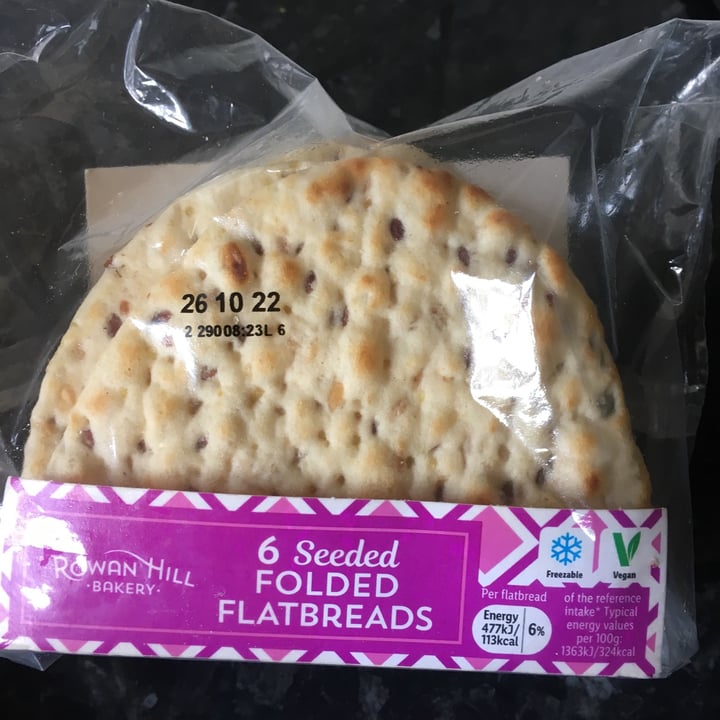Rowan Hill Bakery 6 seeded folded flatbread Review abillion