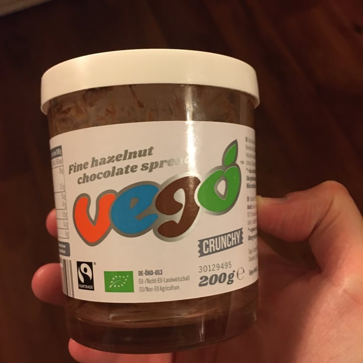 Vego Fine Hazelnut Chocolate Spread Crunchy Review abillion