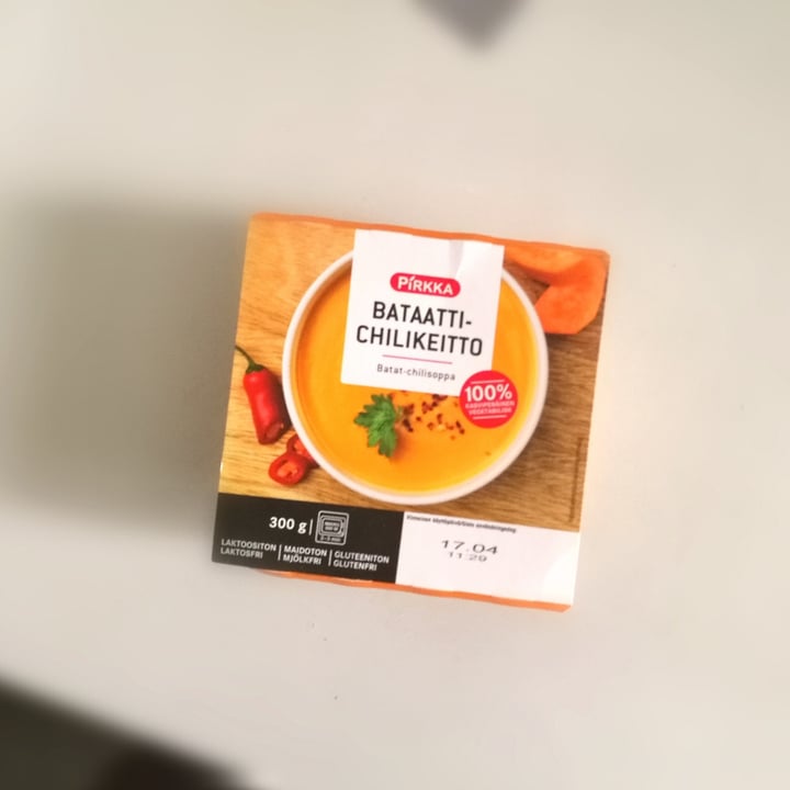 Pirkka Bataatti chili keitto Review abillion