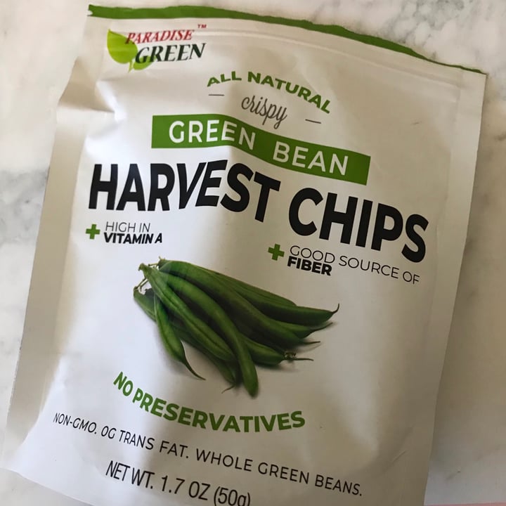 Paradise Green Green Bean Harvest Chips Review abillion
