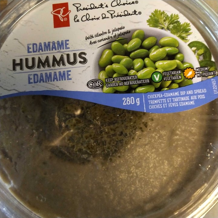 President's Choice Edamame Hummus Reviews abillion