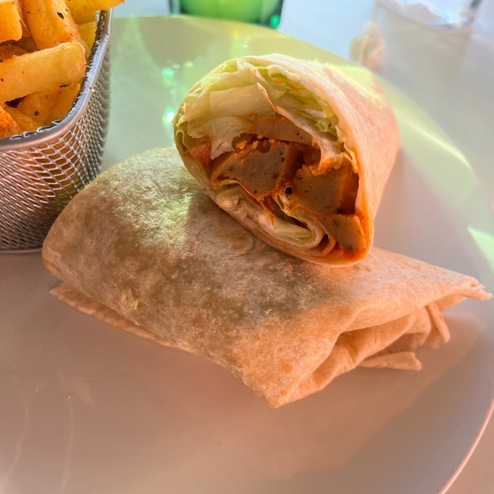 Plant N Plate King's Heath, United Kingdom Buffalo Chicken Wrap Review