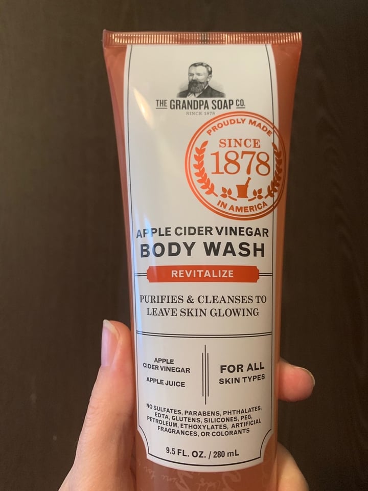 The Grandpa Soap Co. Apple Cider Vinegar Body Wash Review abillion