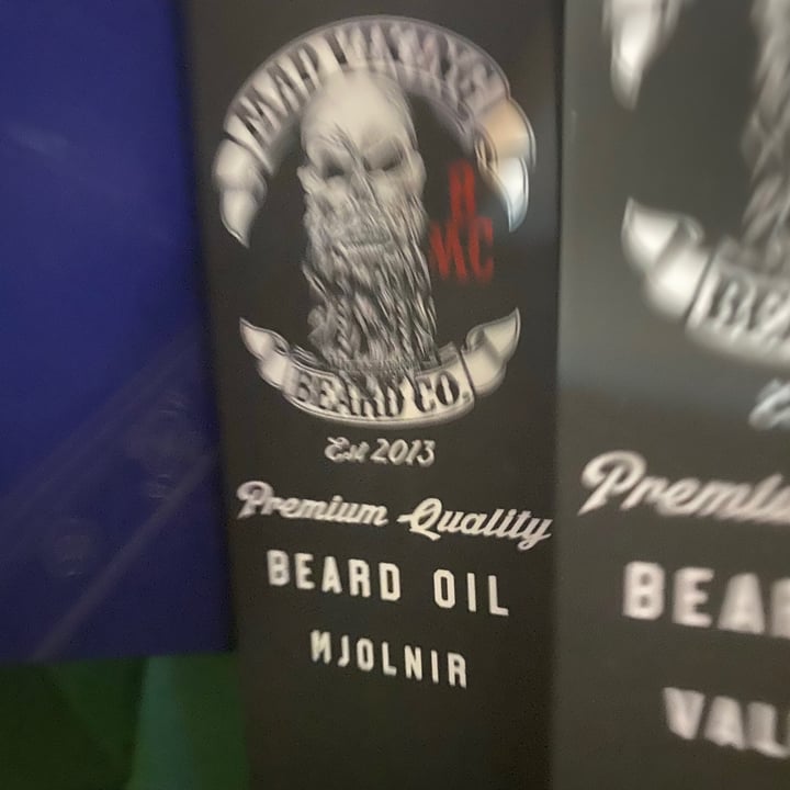 Mad viking Beard Oil mjolnia Review abillion