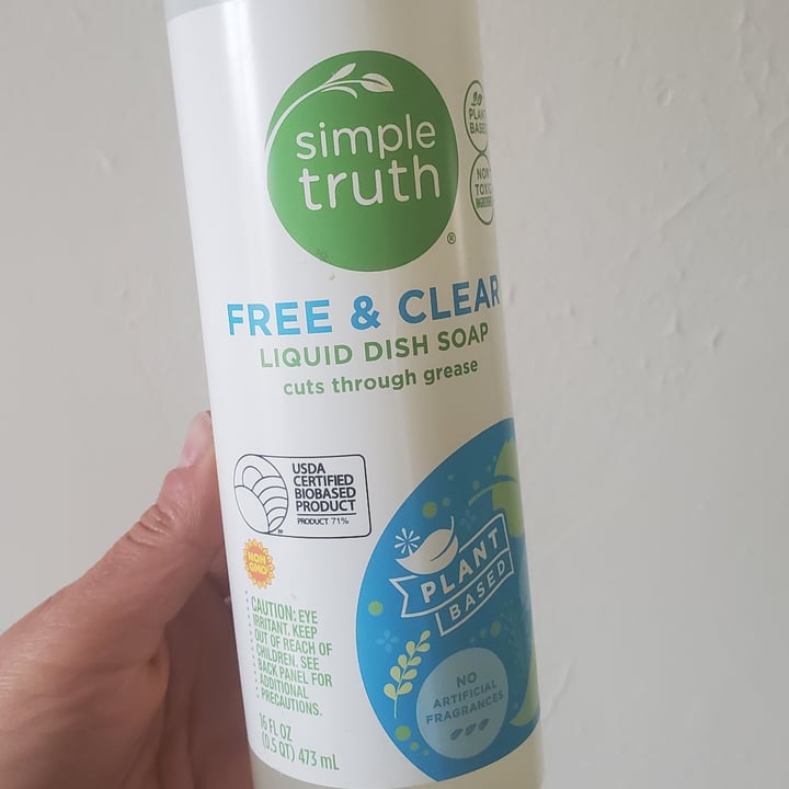 Simple Truth Liquid dish soap free & clear Review abillion