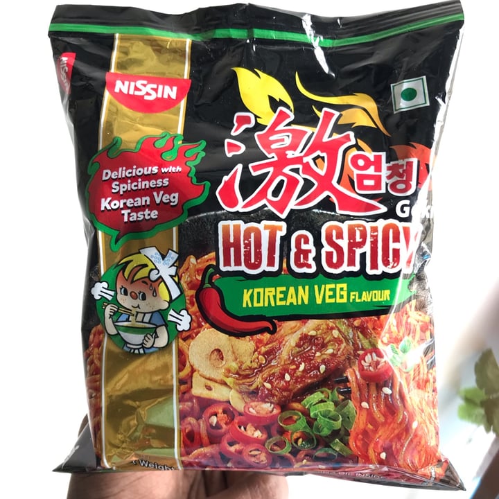 Nissin Hot & Spicy Korean Veg Reviews | abillion