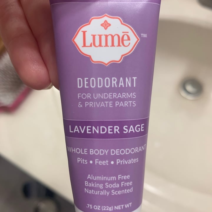 Lume Deodorant Lavender Sage Full Body Deodorant Review abillion