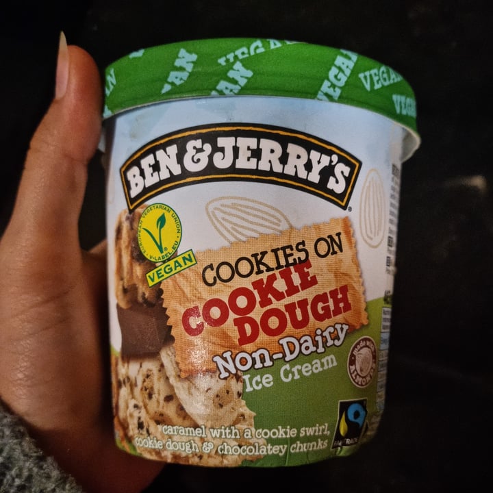 Ben & Jerry's Cookies On Cookie Dough NonDairy Ice Cream Review abillion