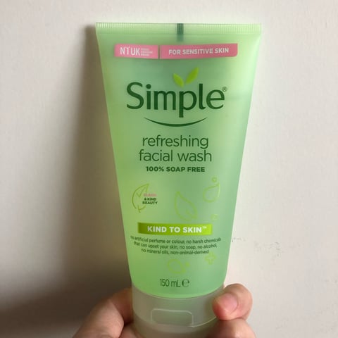 Simple, refreshing facial wash, cleansers, scrubs & masks, body & skincare, health and beauty, review
