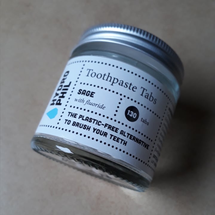 Hydrophil Toothpaste Tabs with Fluoride Review abillion