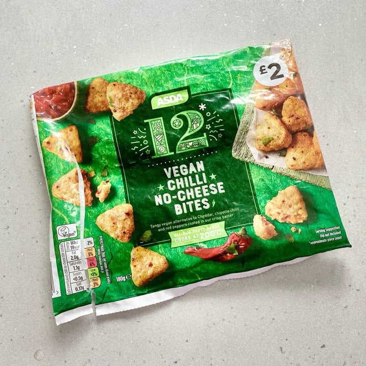 ASDA 12 Vegan Chilli NoCheese Bites Reviews abillion