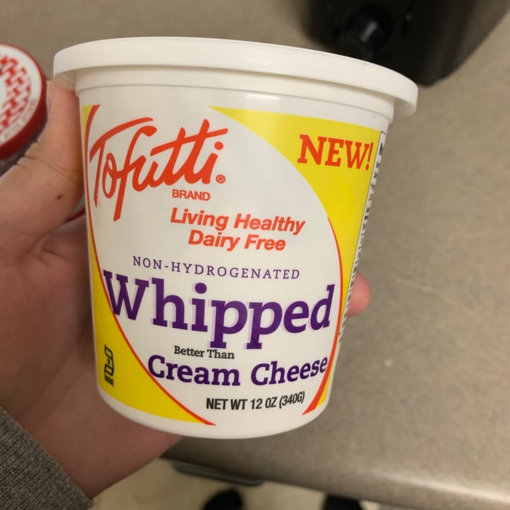 Tofutti Dairy free cream cheese whipped Review abillion