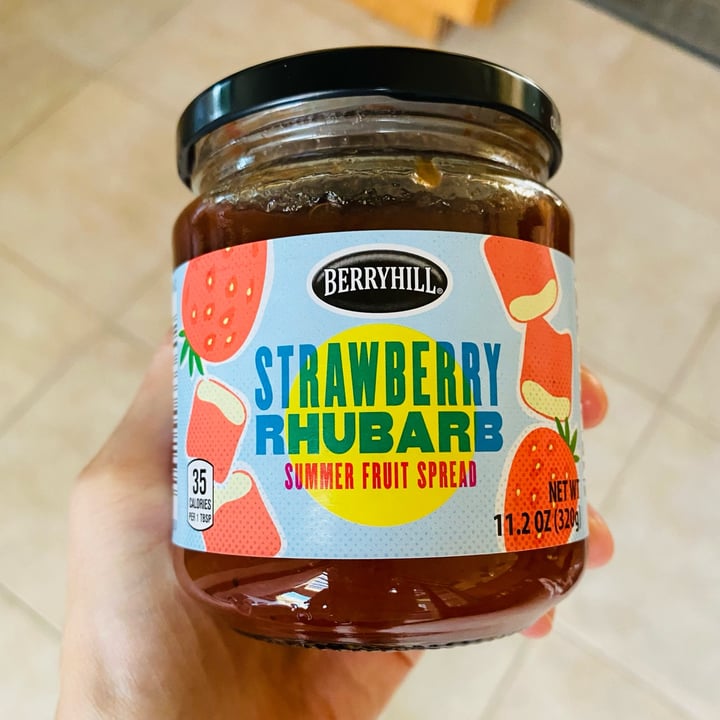 Berryhill Strawberry Rhubarb Summer Fruit Spread Reviews abillion