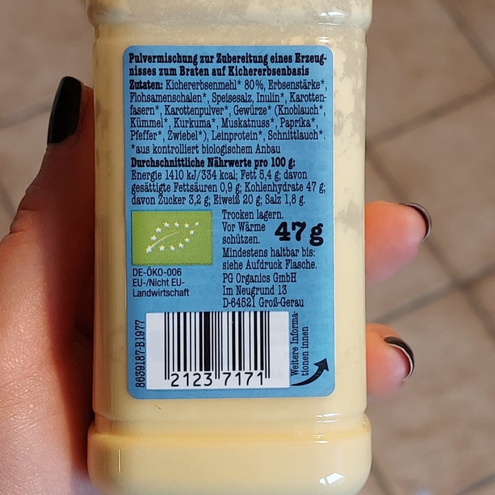 review photo of Food For Future Bio Ei-Ersatz Typ Rüherei shared by @anameier on 28 Nov 2021 - review