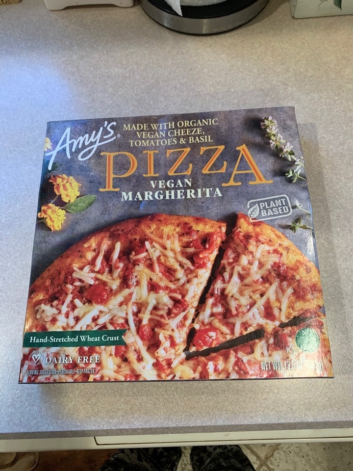 Amy’s Pizza Vegan Margherita Review abillion
