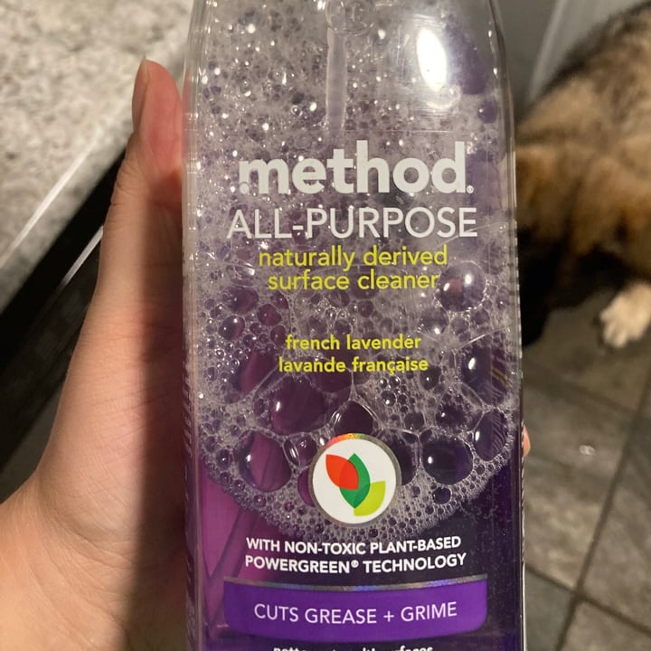 method All Purpose Natural Surface Cleaner French Lavender Review abillion