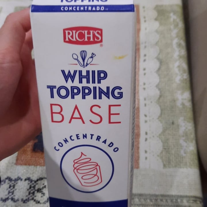 Richs Whip topping base concentrado Reviews abillion