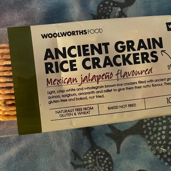 Woolworths Food Ancient Grain Rice Crackers Review abillion