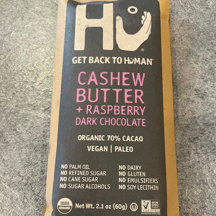 Hu Kitchen Cashew Butter + Raspberry Dark Chocolate Review abillion