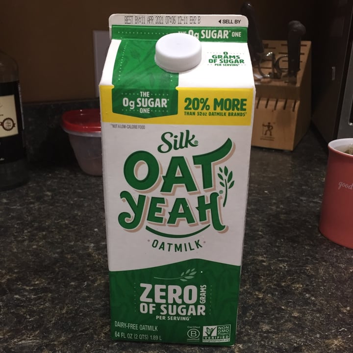 Silk Oat milk zero sugar Review abillion