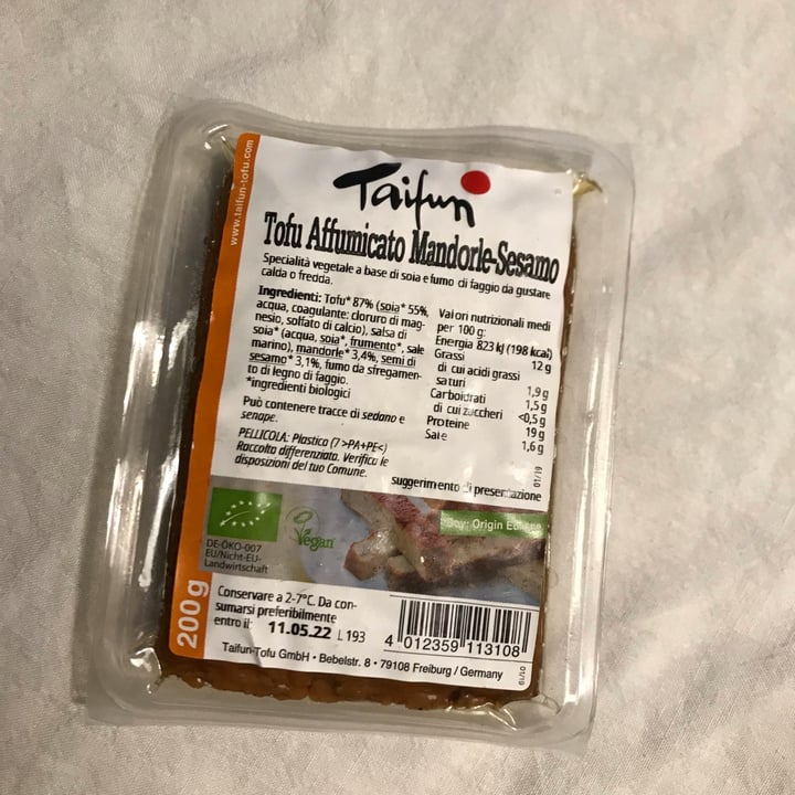 Taifun Tofu affumicato mandorle sesamo Review abillion