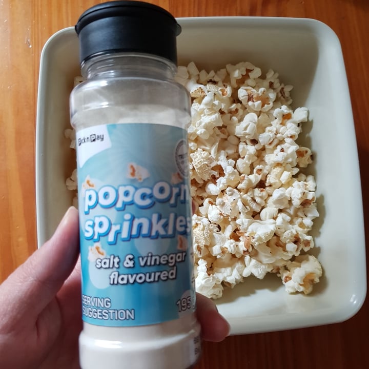 Pick n Pay Popcorn Sprinkles Salt & Vinegar Flavoured Review abillion