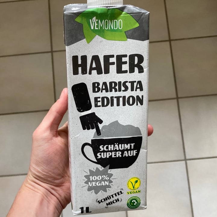 photo of Vemondo Hafer Barista Edition shared by @josephineh on  10 Sep 2021 - review