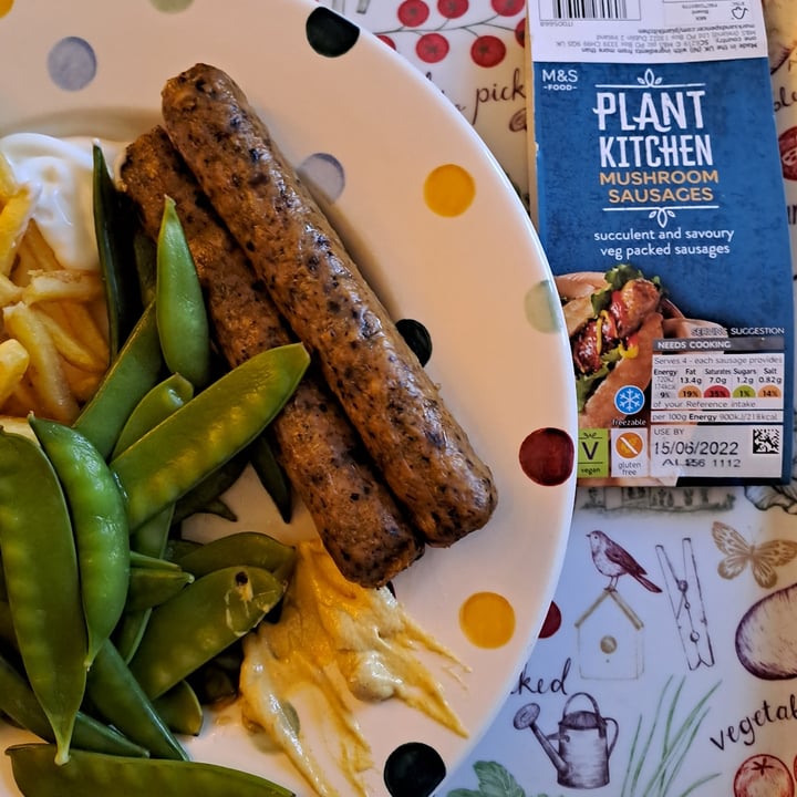 Marks and Spencer plant kitchen mushroom sausages Review abillion