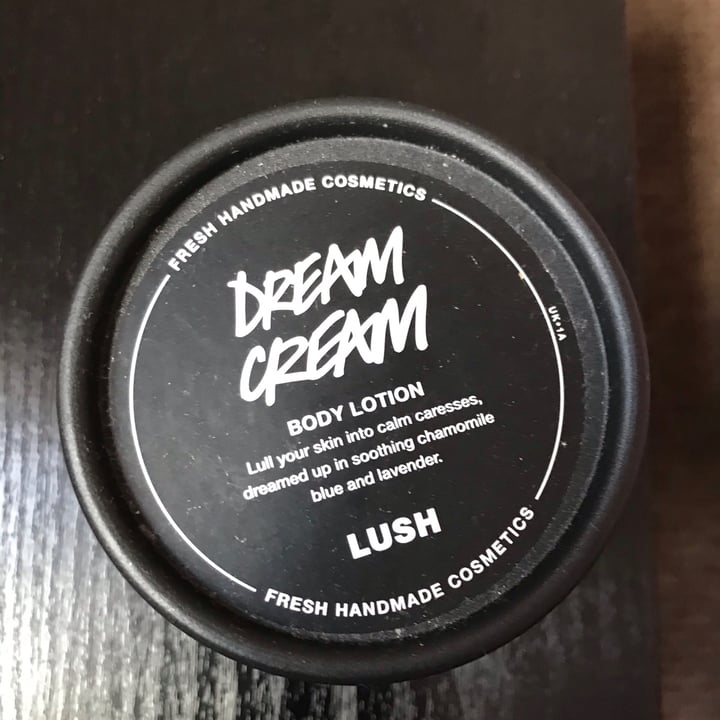 LUSH Fresh Handmade Cosmetics Dream Cream Review abillion