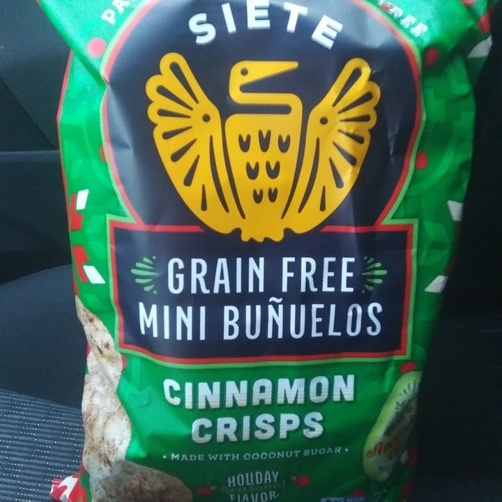 Siete Family Foods Siete Mini Cinnamon Chips Review abillion