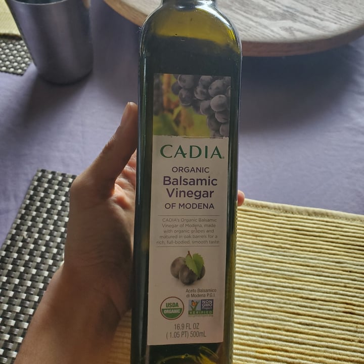Cadia Organic Balsamic Vinegar of Modena Review abillion