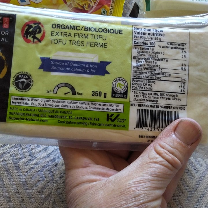 Superior Natural Organic Extra Firm Tofu Review Abillion