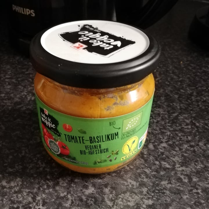 Kaufland Take it Veggie Tomate-Basilikum Aufstrich Reviews | abillion