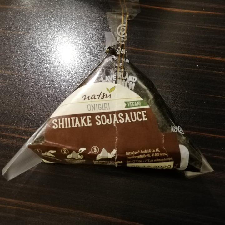 Natsu Onigiri Shitake Sojasauce Review abillion