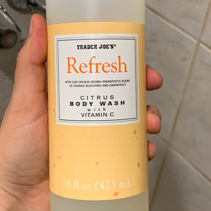 Trader Joe's Refresh Citrus Body Wash With Vit C Review abillion