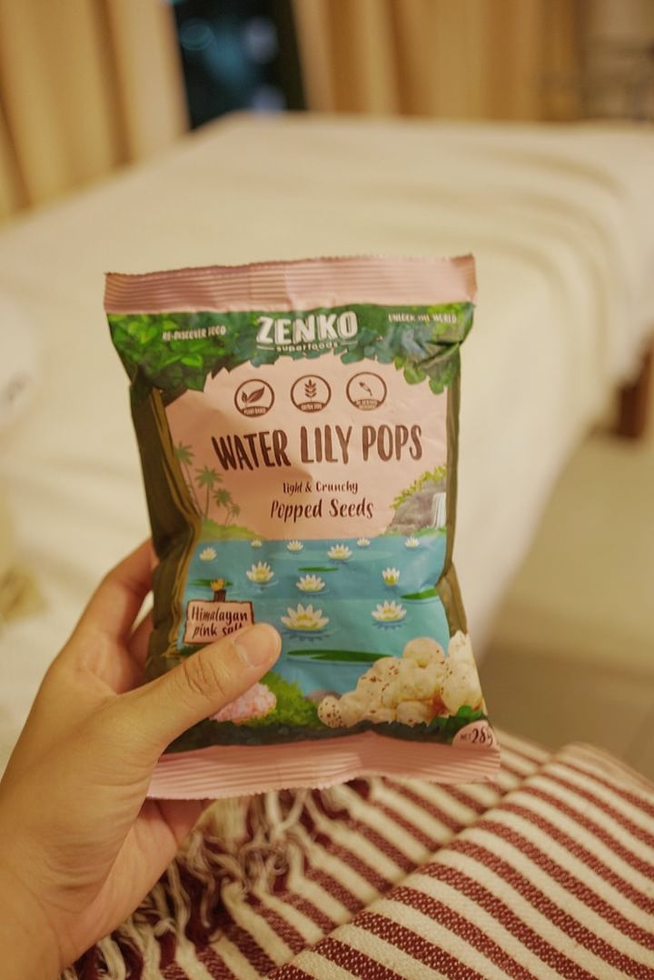 ZENKO superfoods Water Lily Pops Himalayan Seasalt Review abillion