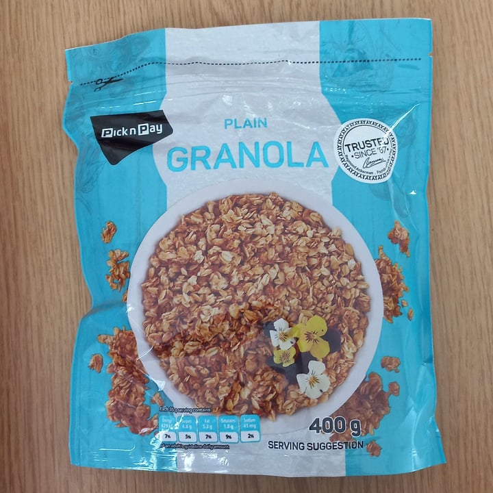 Pick n Pay Plain Granola Review abillion