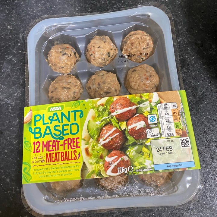 Asda Plant Based Meatballs Review Abillion