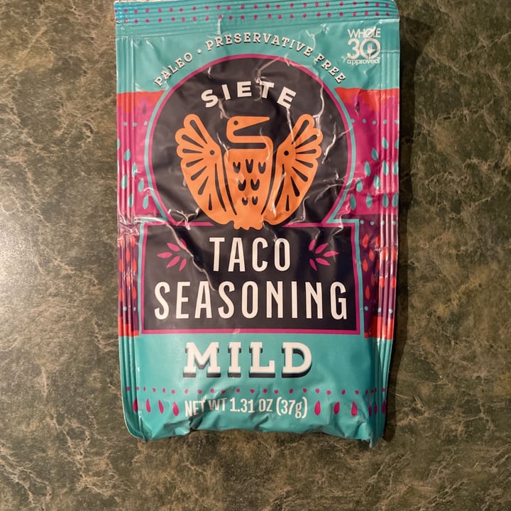 Siete Family Foods Taco seasoning Review abillion
