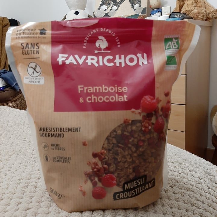 Favrichon Muesli croustillant framboise chocolat Review abillion