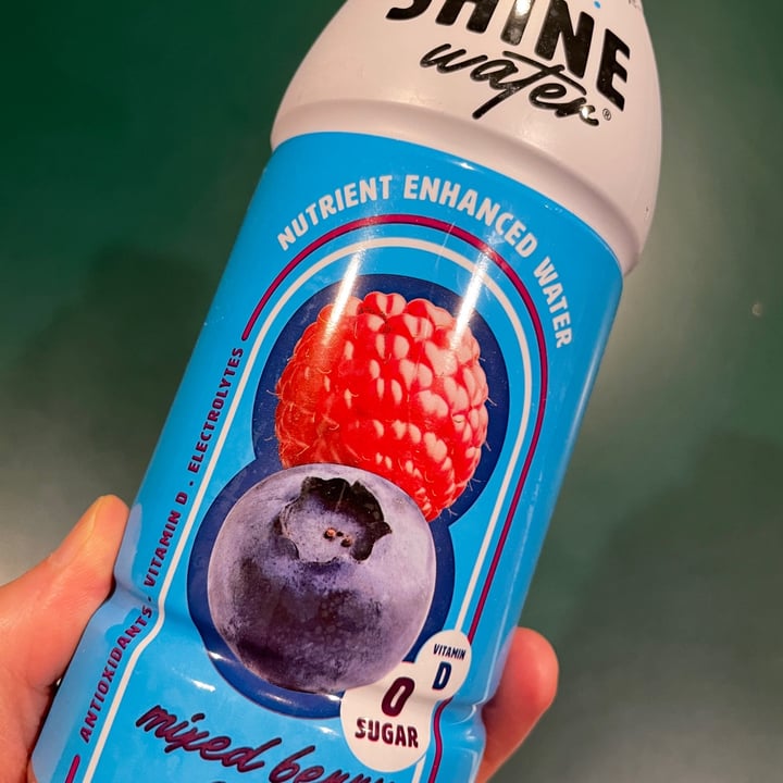 Shine water mixed berry acai Review abillion