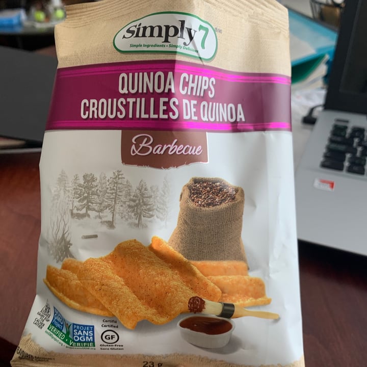 Simply 7 Snacks Quinoa chips Barbeque Review abillion