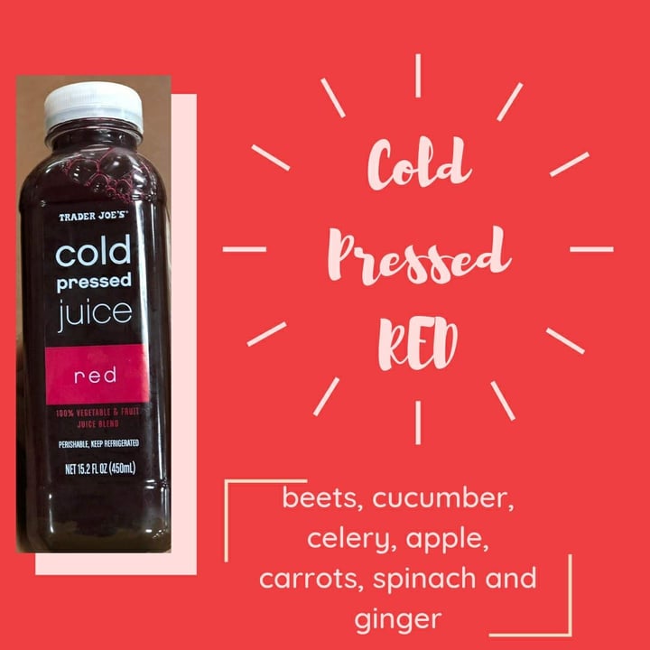 Trader Joe's Coldpressed juice red Review abillion
