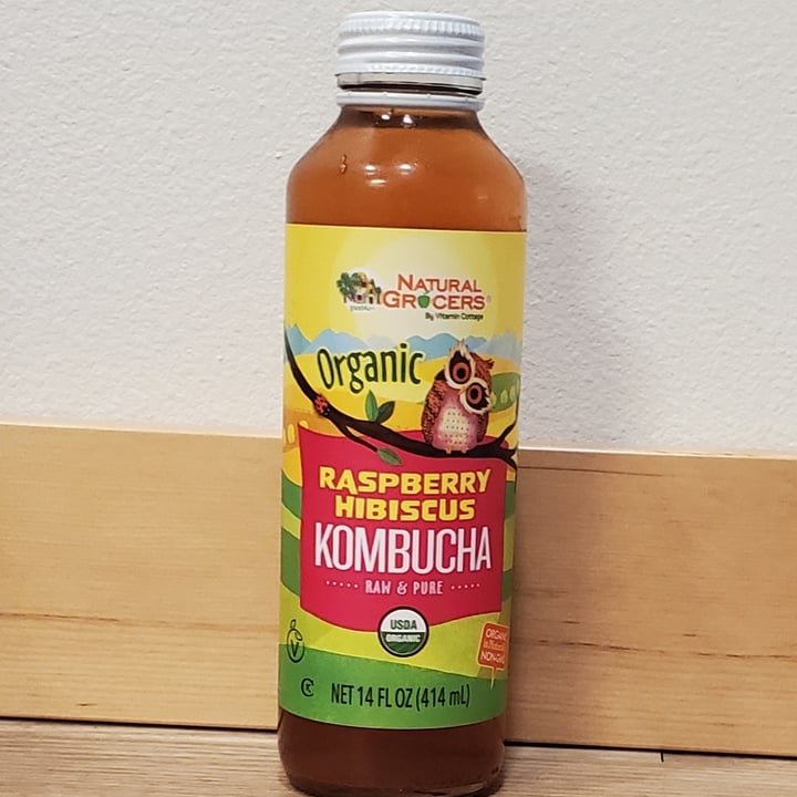 Natural Grocers Raspberry hibiscus kombucha Review abillion