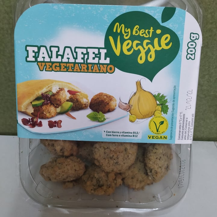 photo of My Best Veggie Falafel vegetariano shared by @ditovegan on  11 Feb 2022 - review